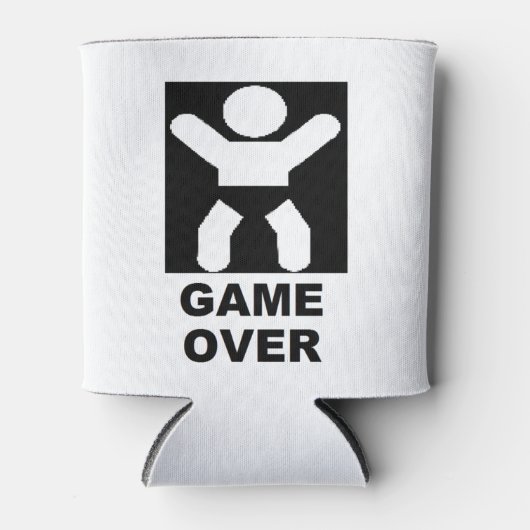 Gepersonaliseerde baby shower gunst blikjeskoeler (Voorkant)