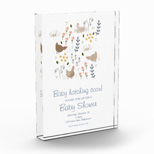 Gepersonaliseerde Baby shower Keepskae Fotoblokken (Links)