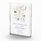 Gepersonaliseerde Baby shower Keepskae Fotoblokken (Rechts)