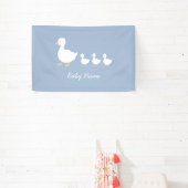 Gepersonaliseerde Baby shower Party Sign Banner (Insitu)