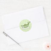 Gepersonaliseerde Baby shower stickers (Envelop)