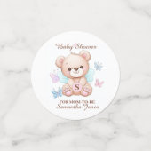 Gepersonaliseerde Baby shower tafel Confetti (Kleine voorkant)