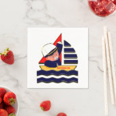 Gepersonaliseerde baby showers servetten (Insitu)