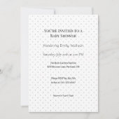 Gepersonaliseerde Baby Sprinkle of Shower Design Kaart (Voorkant)