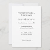 Gepersonaliseerde Baby Sprinkle of Shower Design Kaart (Voorkant)