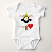Gepersonaliseerde Baby Vogelhart Romper (Voorkant)