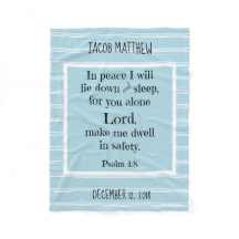 Gepersonaliseerde Baby, w Nighttime Prayer (Psalm