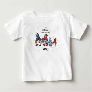 Gepersonaliseerde babyfamilie-kabouters jongen bab