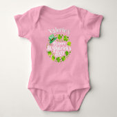 Gepersonaliseerde Baby's 1st St. Patrick's Day Bod Romper (Voorkant)