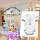Gepersonaliseerde Baby's 1st St. Patrick's Day Bod Romper