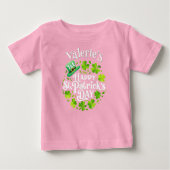 Gepersonaliseerde Baby's 1st St. Patrick's Day T-s (Voorkant)