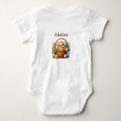 Gepersonaliseerde baby's eerste Pasen Romper (Achterkant)