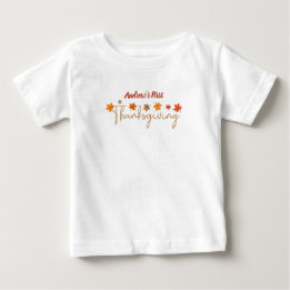 Gepersonaliseerde Baby's eerste Thanksgiving