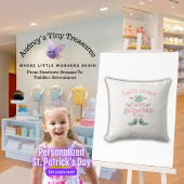 Gepersonaliseerde Baby's St. Patrick's Day Kussen