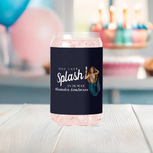 gepersonaliseerde bachelorette blikvorm glas