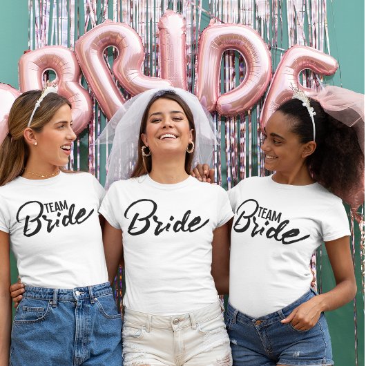 Gepersonaliseerde Bachelorette Bridesmaids Party G T-shirt