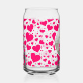 Gepersonaliseerde Bachelorette Bruid Fotonaam Blikvorm Glas (Rechts)