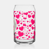 Gepersonaliseerde Bachelorette Bruid Fotonaam Blikvorm Glas (Links)