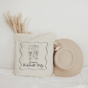 Gepersonaliseerde Bachelorette Canvas tas Lint Boo
