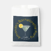 Gepersonaliseerde Bachelorette Party Papier Gift B Bedankzakje (Voorkant)