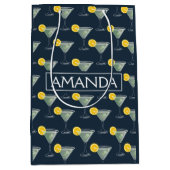 Gepersonaliseerde Bachelorette Party Papier Gift B Medium Cadeauzakje (Voorkant)