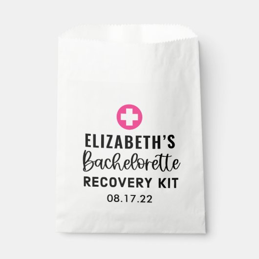 Gepersonaliseerde Bachelorette Recovery Kit Bedankzakje (Voorkant)