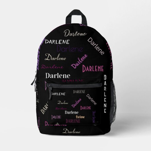 Gepersonaliseerde back-pack HAMbyWG Bedrukte Rugzak (Voorkant)