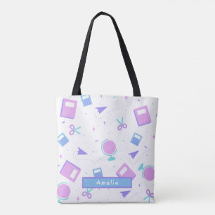 Gepersonaliseerde Back to School Canvas tas
