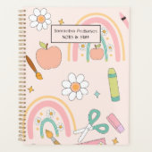 Gepersonaliseerde Back to School Planner voor kind (Voorkant)