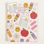 Gepersonaliseerde Back to School Planner voor kind (Voorkant)
