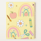 Gepersonaliseerde Back to School Planner voor kind (Achterkant)