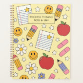 Gepersonaliseerde Back to School Planner voor kind (Voorkant)