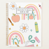 Gepersonaliseerde Back to School Planner voor kind (Voorkant)