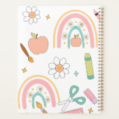 Gepersonaliseerde Back to School Planner voor kind (Achterkant)