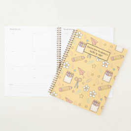 Gepersonaliseerde Back to School Planner voor kind