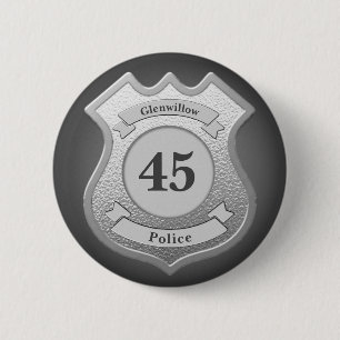Gepersonaliseerde badge ronde button 5,7 cm
