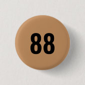 Gepersonaliseerde badges ronde button 3,2 cm (Voorkant)