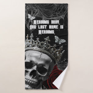 Gepersonaliseerde badhanddoek achtervolgen Adeline