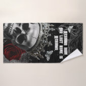 Gepersonaliseerde badhanddoek achtervolgen Adeline (Badhanddoek)