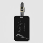 Gepersonaliseerde bagagename tag met paardontwerp bagagelabel (Voorkant (verticaal))