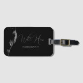 Gepersonaliseerde bagagename tag met paardontwerp bagagelabel (Voorkant (horizontaal))