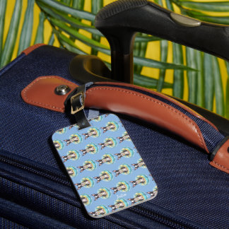 Gepersonaliseerde bagagerek Boston Terrier Bagagelabel