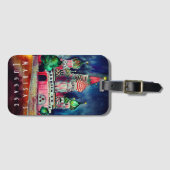 Gepersonaliseerde bagtag uit Moskou Bagagelabel (Voorkant (horizontaal))