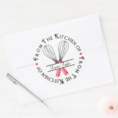 Gepersonaliseerde bakschijf Keuken Stickers (Envelop)