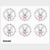 Gepersonaliseerde bakschijf Keuken Stickers (Vel)