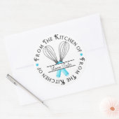 Gepersonaliseerde bakschijf Keuken Stickers (Envelop)