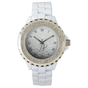 Gepersonaliseerde bal thema Women's Golf Watch Horloge