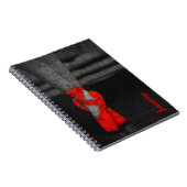 Gepersonaliseerde Ballerina Ballet schoenen Notitieboek (Rechterzijde)