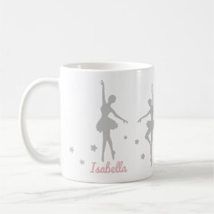 Gepersonaliseerde Ballerina Dancer Gift Mok