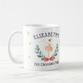 Gepersonaliseerde Ballerina Notenkraker Hot Cocoa  Koffiemok (Links)
